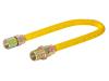 3/8 in. OD Epoxy-Coated Gas Connector - FIP x MIP - SKU: 10YE515024