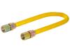 3/8 in. OD Epoxy-Coated Gas Connector - FIP x FIP - SKU: 10YE535330