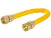 5/8 in. OD Epoxy-Coated Gas Connector - FIP x FIP - SKU: 30YE555536