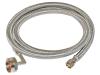 Braided Dishwasher Supply Line with FHT Elbow