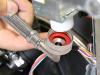 Braided Dishwasher Supply Line with FHT Elbow