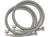 PVC-Coated Braided Washing Machine Hose With Elbow