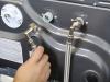 Braided Stainless Steel Washing Machine Connector with Elbow