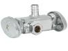 SpeedFlex™ Multi-Turn Dual Handle / Dual Outlet PEX Crimp Stop Valve