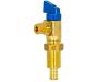 Ice Maker Outlet Box Stop Valves - Brass - SKU: 60285
