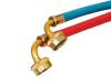Rubber Washing Machine Hoses With Elbows - 1 Pair