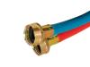 Rubber Washing Machine Hoses With Elbows - 1 Pair