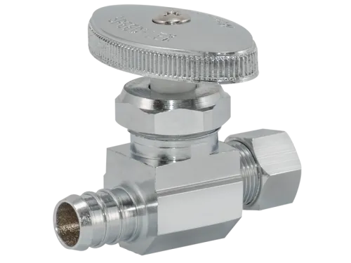 SpeedFlex™ Multi-Turn Crimp PEX Straight Stop Valve