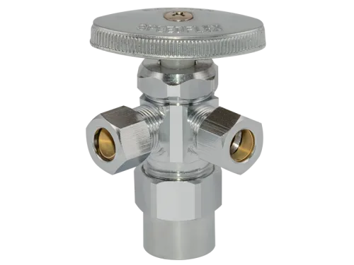 SpeedFlex™ Multi-Turn Dual CPVC Outlet Stop Valve