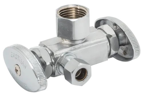 SpeedFlex™ Multi-Turn Dual Handle / Dual Outlet Stop Valve