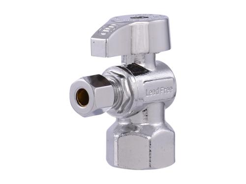 One To Two Water Angle Valve Dual Outlet Triple Connection Splitter - View #3