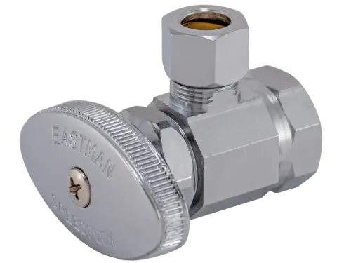 SpeedFlex™ Multi-Turn Angle Stop Valve with Brass Stem 