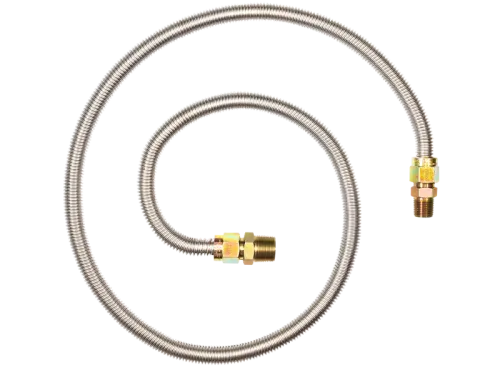 5/8 in. OD Stainless Steel Gas Connector - FIP x MIP - SKU: 30SS515060