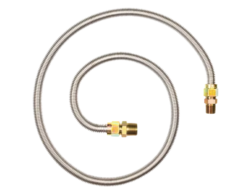 5/8 in. OD Stainless Steel Gas Connector - MIP x MIP - SKU: 30SS545060