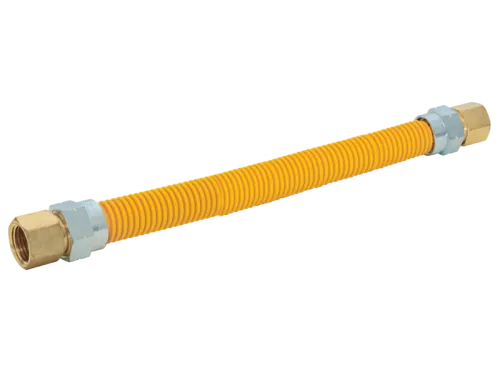 1 in. OD Epoxy-Coated Gas Connector - FIP x MIP - SKU: 40YE545448