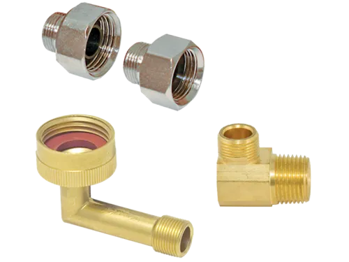 Braided Dishwasher Supply Line with Adapters