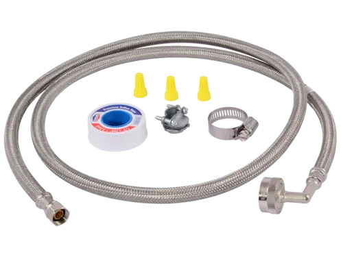Dishwasher Installation Kit with Elbow and Cord
