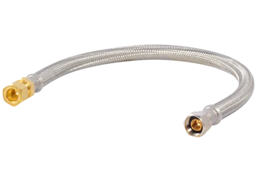 Delta Style Male Compression Braided Faucet Connector