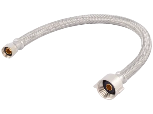 Compression Braided Toilet Connector - SKU: 48089