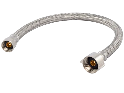 Compression Braided Toilet Connector - SKU: 48094