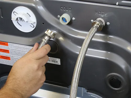 Stainless Steel Braided Washing Machine Hose - SKU: 48367