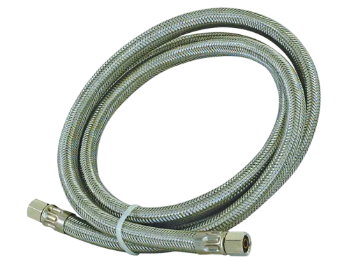 Braided Stainless Steel Icemaker Connector - SKU: 48389