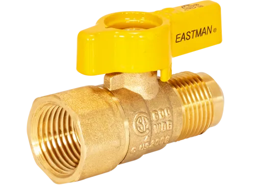 Flare Female Straight Gas Valve - SKU: 60003