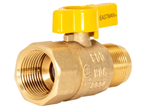 Flare Female Straight Gas Valve - SKU: 60005