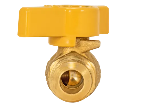 Flare Straight Gas Valve - SKU: 60006