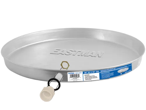 Aluminum Water Heater Pan with CPVC Fittings - SKU: 60094CPN