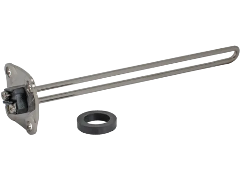 High-Watt Density Water Heater Element with Universal Flange - SKU: 60142