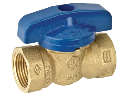 Gas Ball Valve With Safety Handle - SKU: 60217