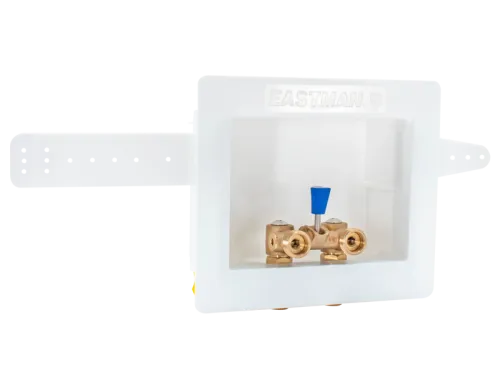 1-Lever Dual Drain Washing Machine Outlet Box