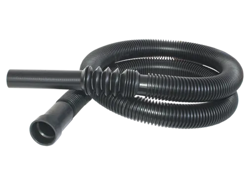 Black PVC Washing Machine Discharge Hose