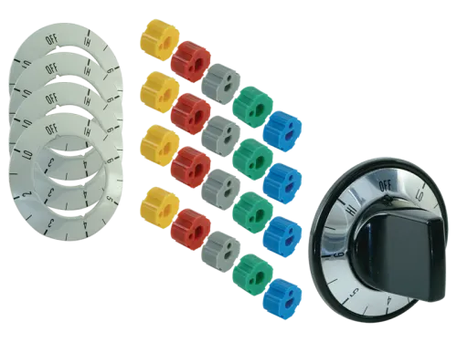 Electric Range Knob Set