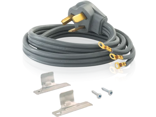3-Prong 30 Amp Electric Dryer Cord