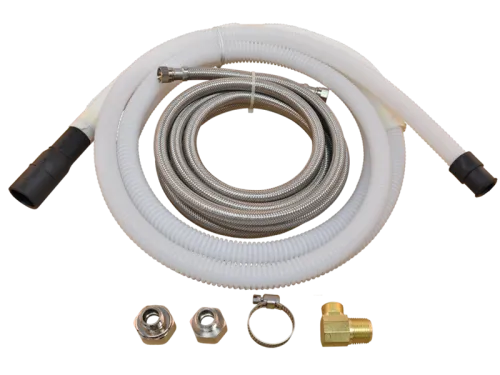 Stainless Steel Dishwasher Supply and Drain Kit