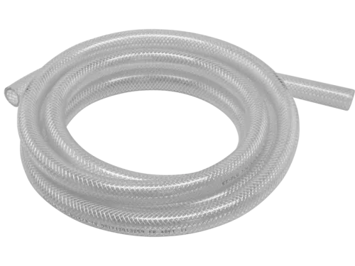 Reinforced Braided Vinyl Tubing - Precut