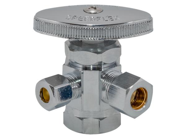 SpeedFlex™ Multi-Turn 3-Way Stop Valve