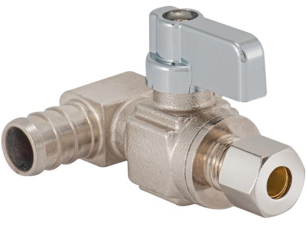 SpeedFlex™ Quarter-Turn Dual Outlet Stop Valve 