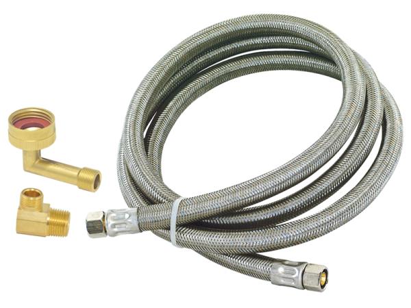 Braided Stainless Steel Universal Dishwasher Installation Kit
