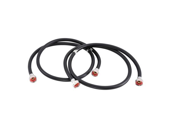 5 Foot Black 2 Pack PVC Washing Machine Hose