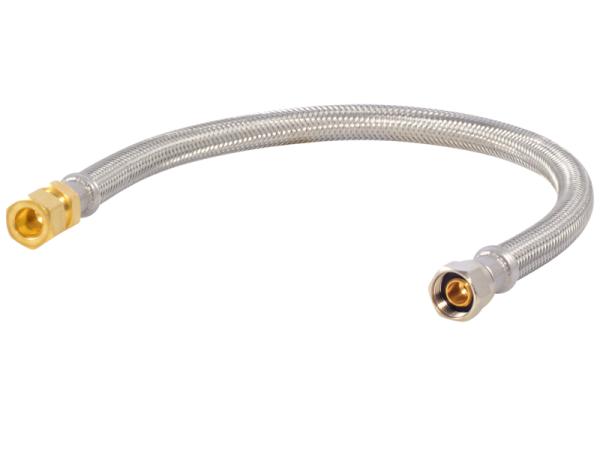 Delta Style Male Compression Braided Faucet Connector