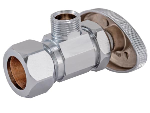 SpeedFlex™ Multi-Turn Compression Angle Stop Valve (Less Nut & Sleeve)