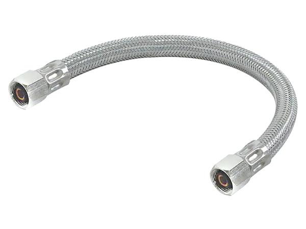 Braided Stainless Steel Icemaker Connector - SKU: 48383