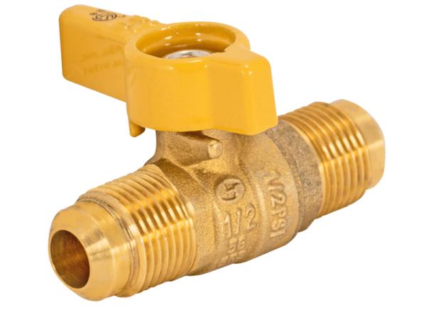 Flare Straight Gas Valve - SKU: 60006