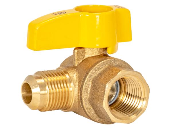 Flare Female Angle Gas Valve - SKU: 60034