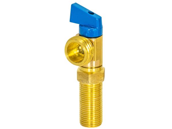 Washing Machine Outlet Box Stop Valves - Brass - SKU: 60281