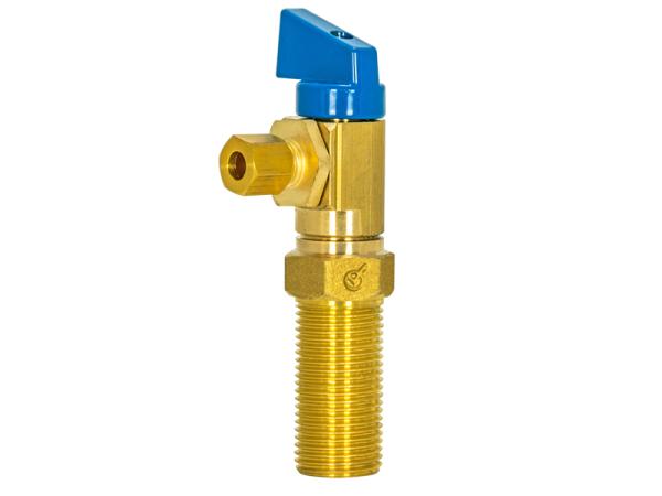 Ice Maker Outlet Box Stop Valves - Brass - SKU: 60284