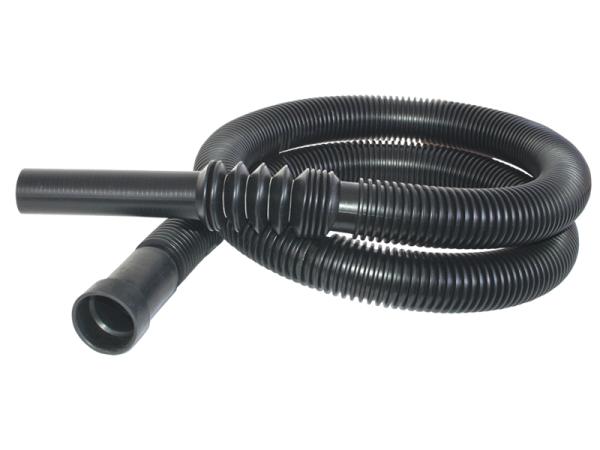 Black PVC Washing Machine Discharge Hose